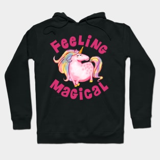 Feeling Magical Cute Unicorn Hoodie